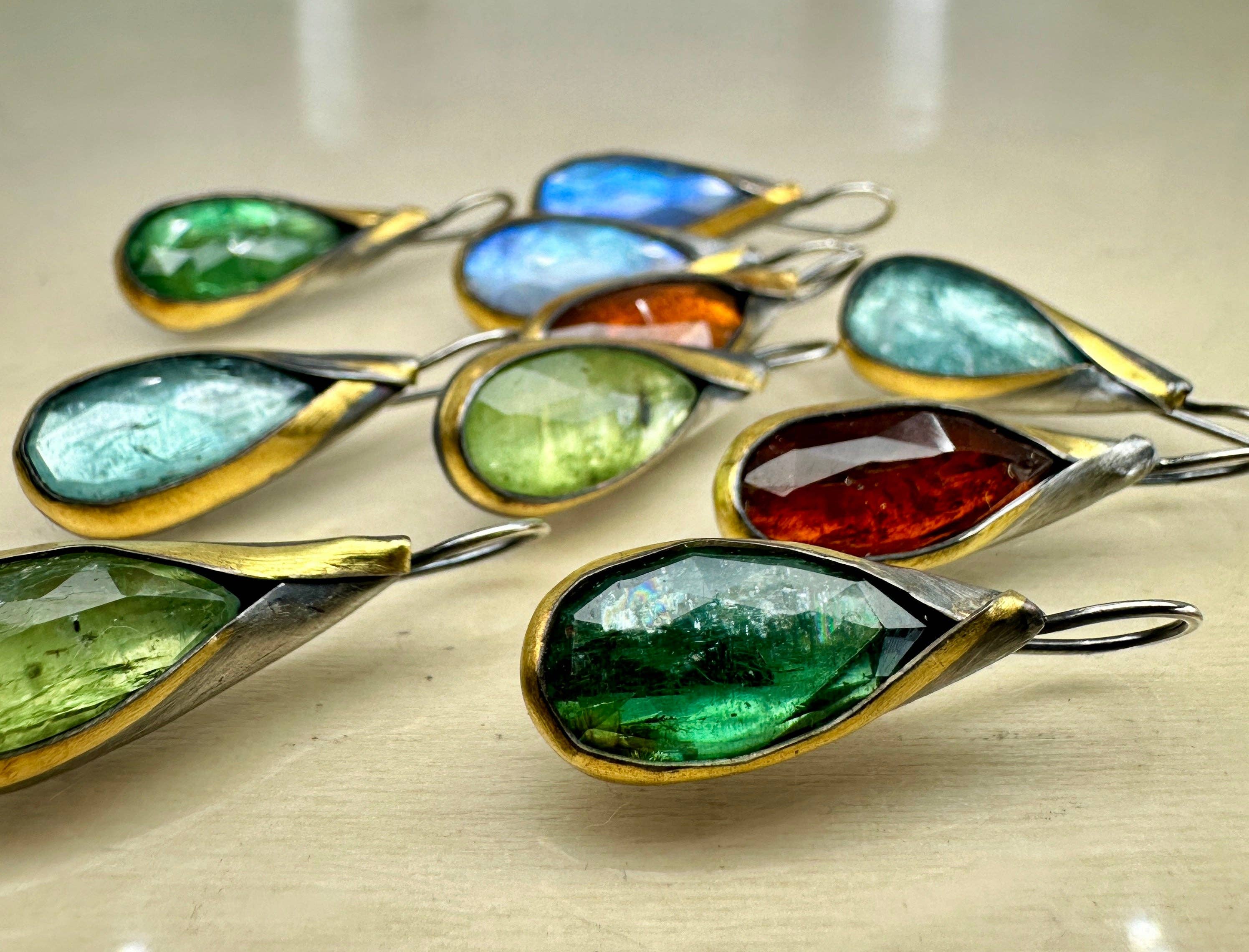 Austin Titus Studio – wholesale Dangle earrings – Long Teardrop Fold Earrings6