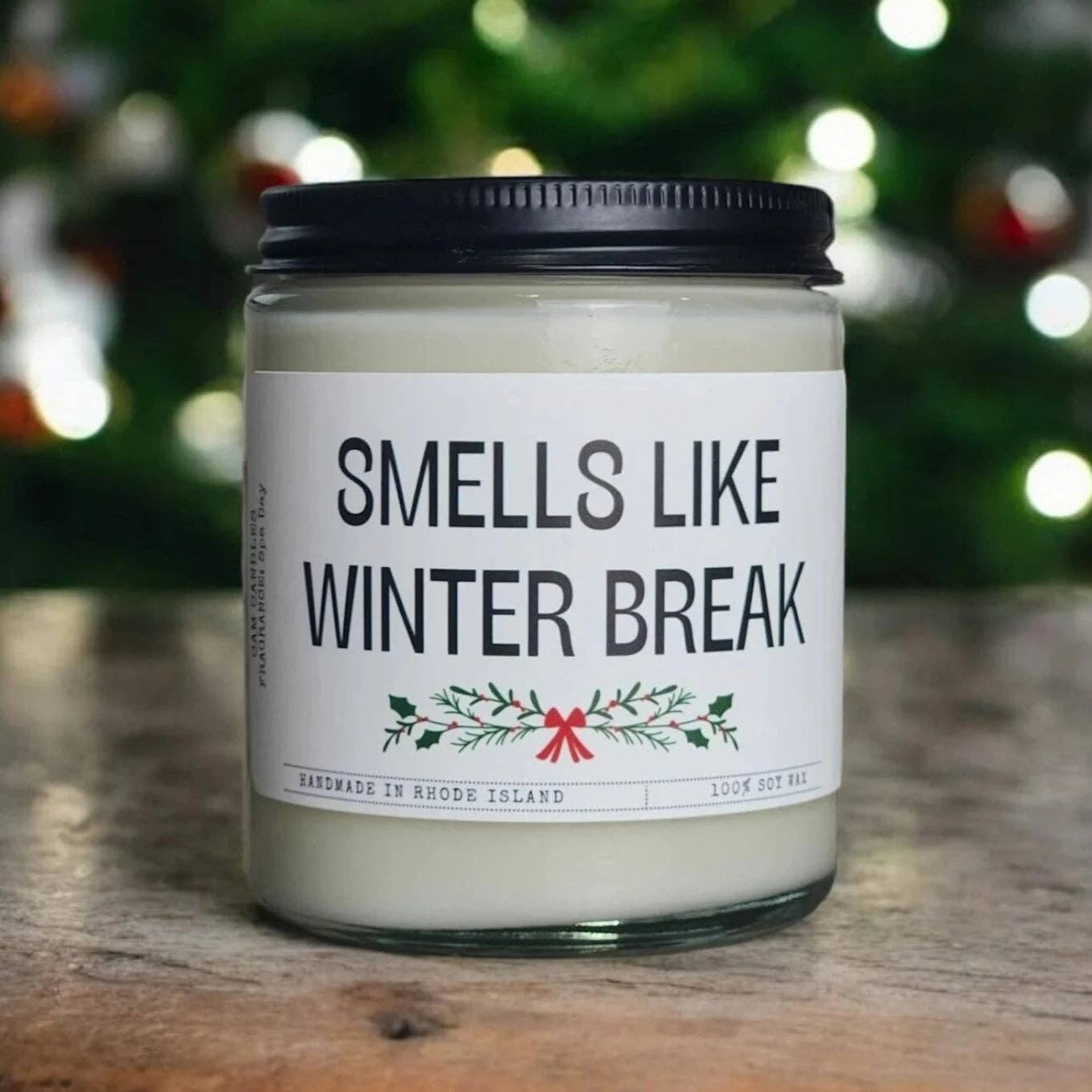 Cam Candles - Wholesale Jar/Filled Candle - Smells Like Winter Break - Soy Candle