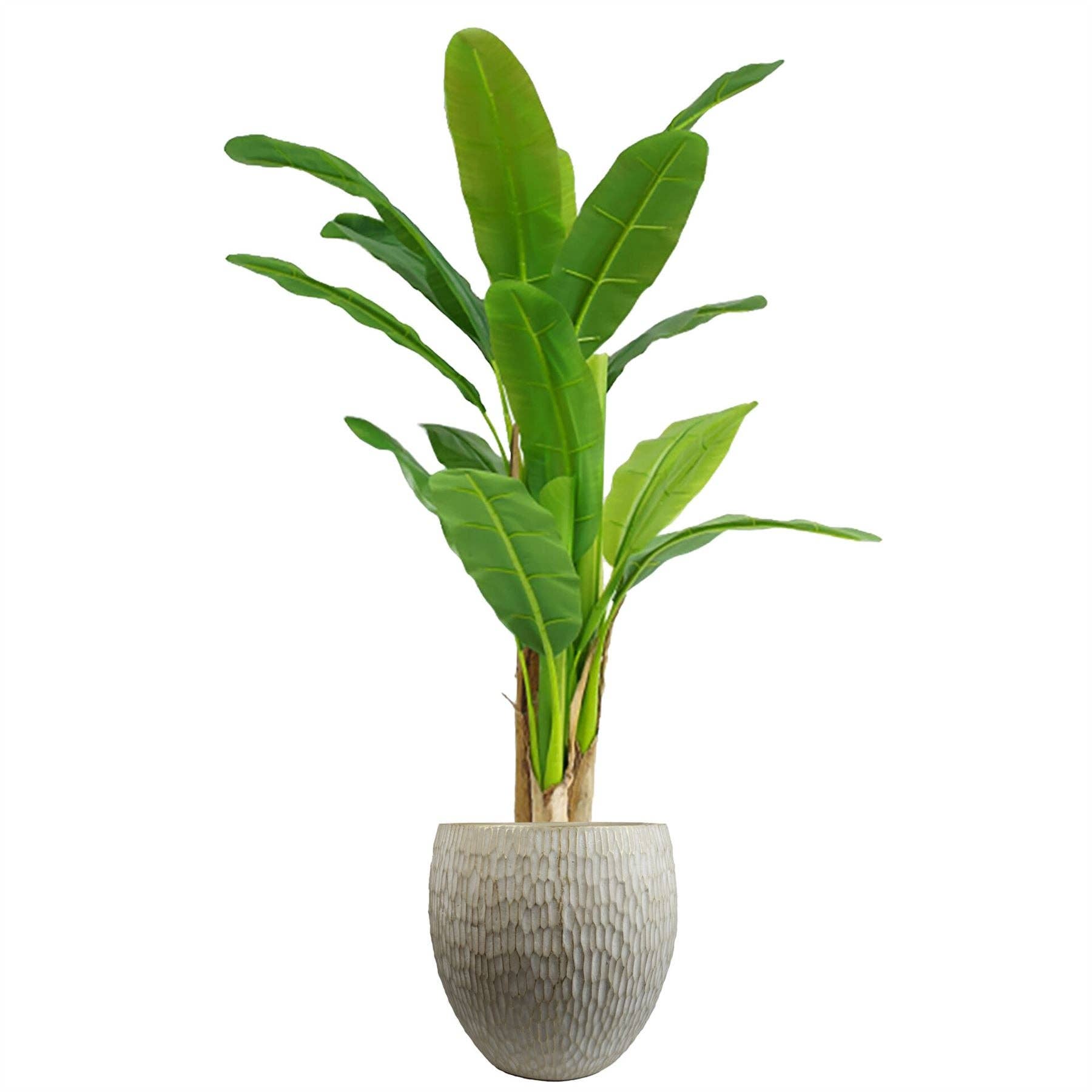 Leaf Design UK LTD - Wholesale Plant Pot - 43cm Inoke Embossed Large Stone Colour Planter Plant Pot1