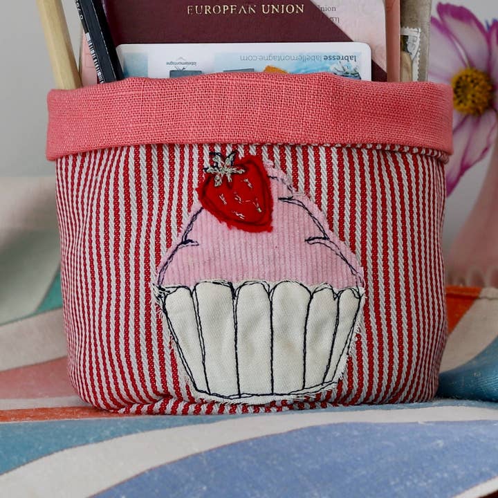 Poppy Treffry – wholesale Storage bag – cupcake mini art pot0