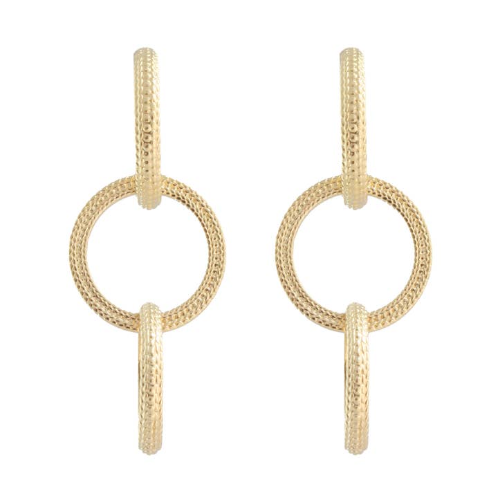 Gold Plated Eudora Earrings for wholesale on Faire0