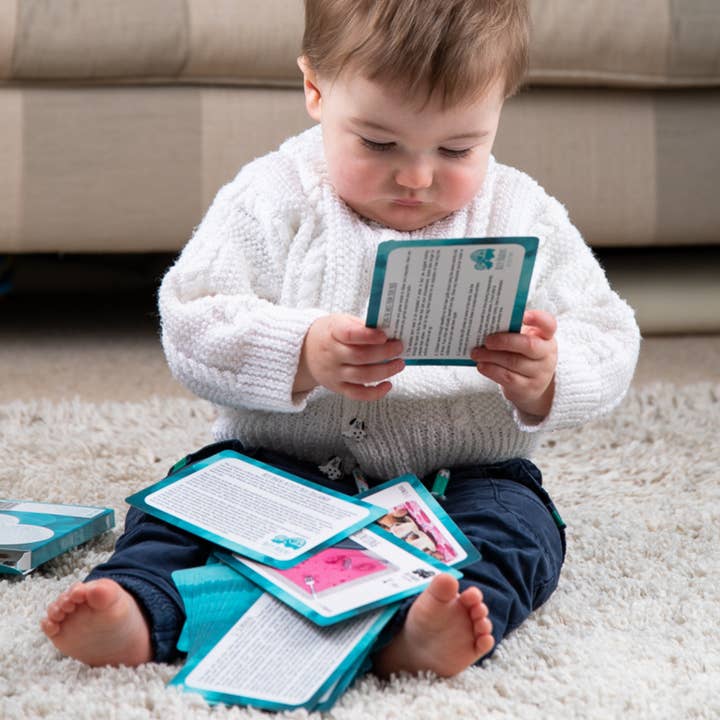 Busy Brains Activity Packs - Venta al por mayor Tarjetas de aprendizaje - Niños y bebés - Kit de inicio para niños pequeños: 3 copias de paquetes de 12 a 18 y 18 a 24 meses12