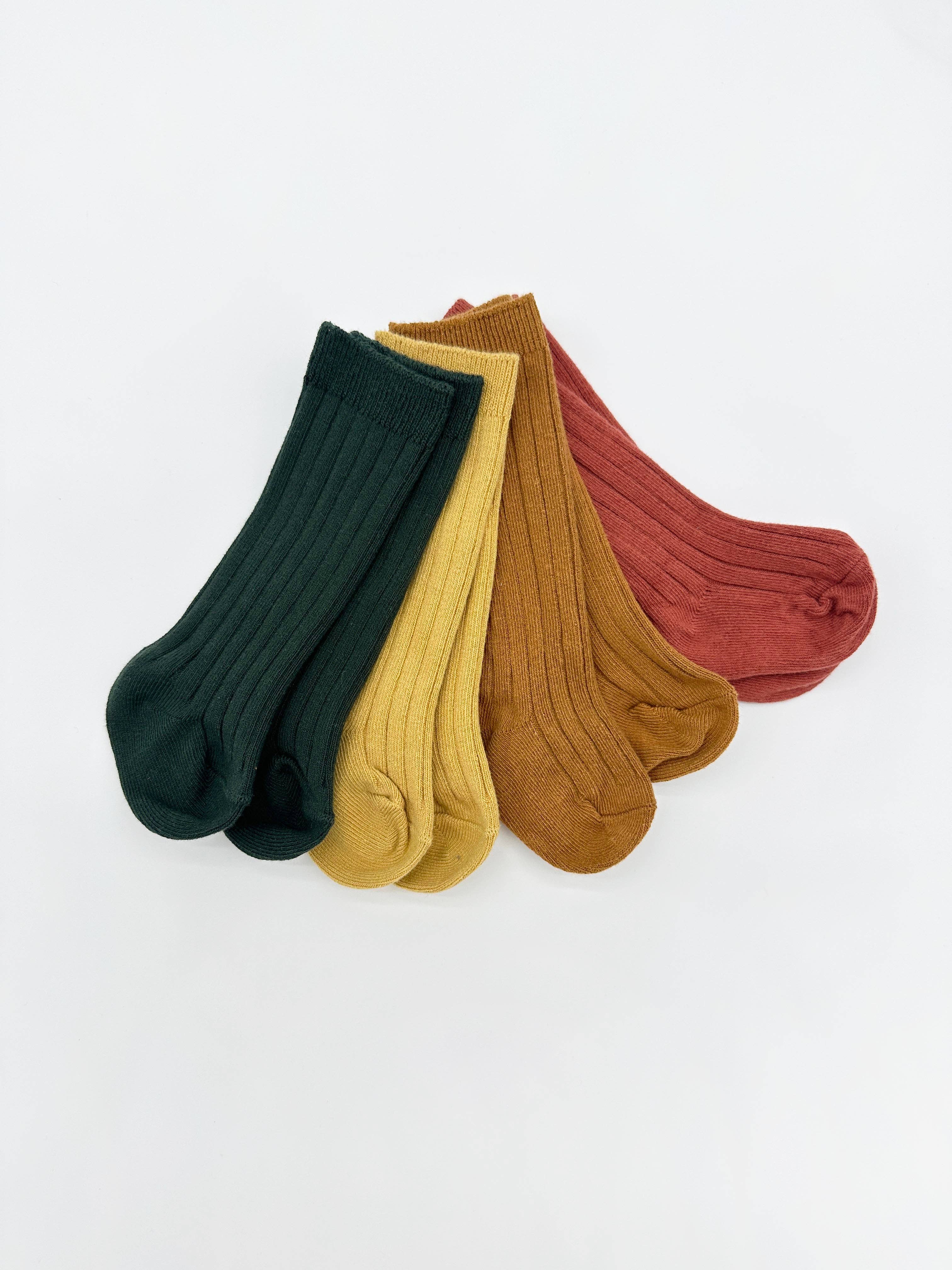 OLIVE & CRADLE - Venta al por mayor Calcetines - Niños - Calcetines acanalados de algodón4