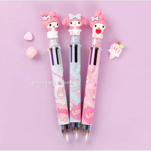 BCZShop - Wholesale Pen - SANRIO FIGURE 6-COLOR BALLPOINT PEN - MY MELODY1