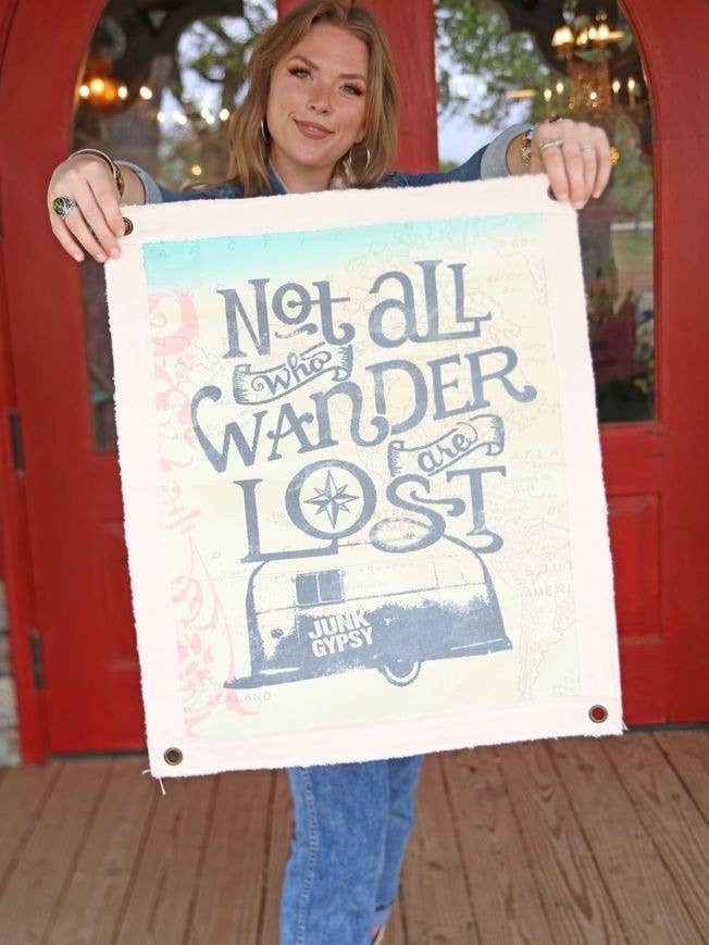 Wander Canvas for wholesale by Junk Gypsy Company