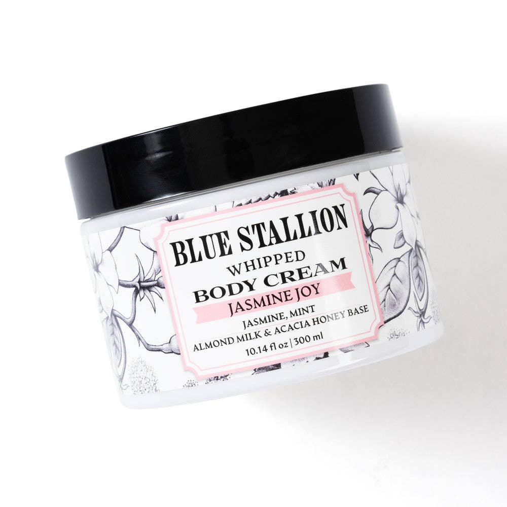 Blue Stallion Farm - Wholesale Body Cream/Lotion - JASMINE JOY ALMOND MILK & ACACIA HONEY WHIPPED BODY CREAM