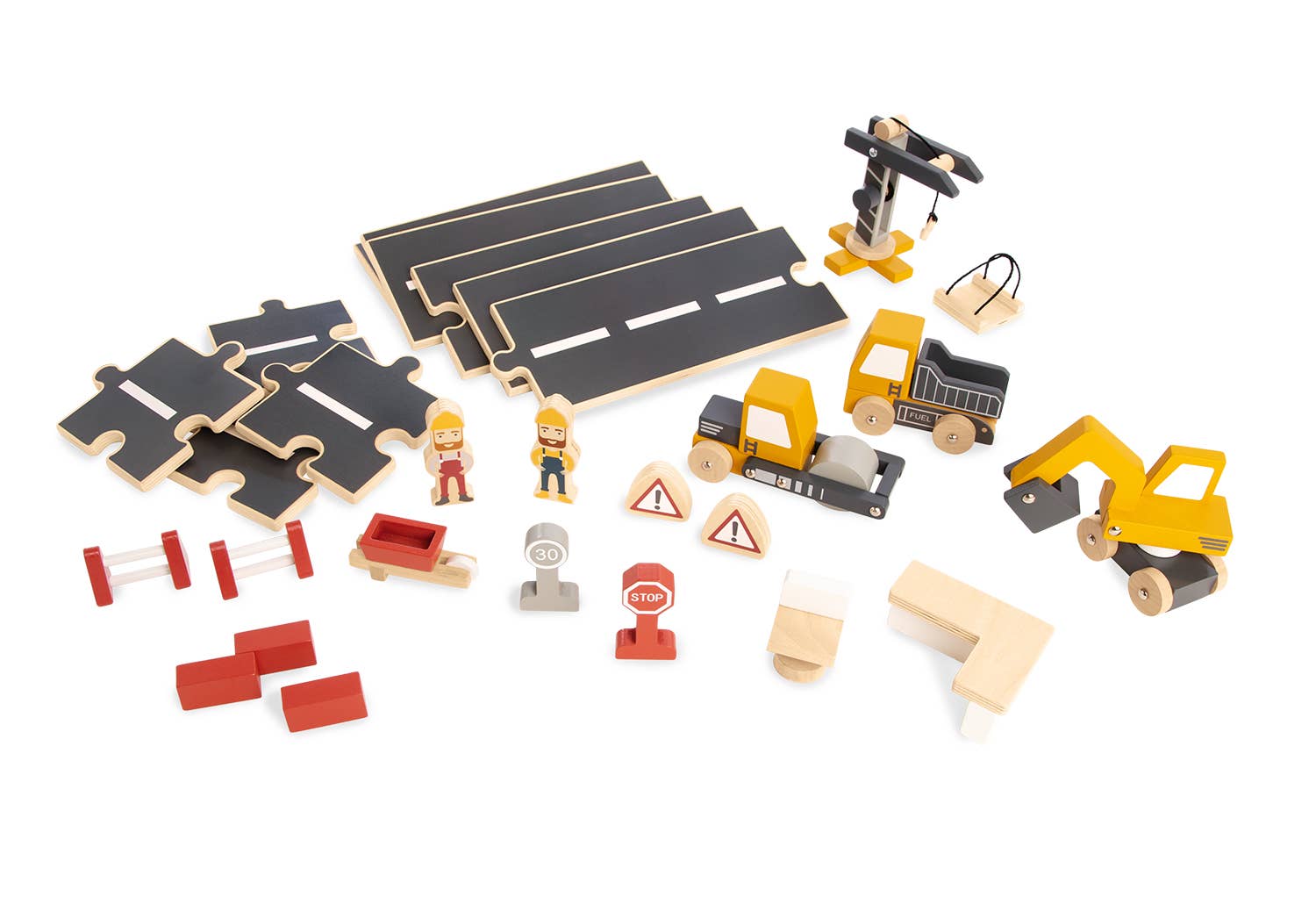 Pinolino Kinderträume GmbH - Vendita all'ingrosso Set di giocattoli - Bambini - Mondo di gioco "Baustelle Gustav" con accessori6