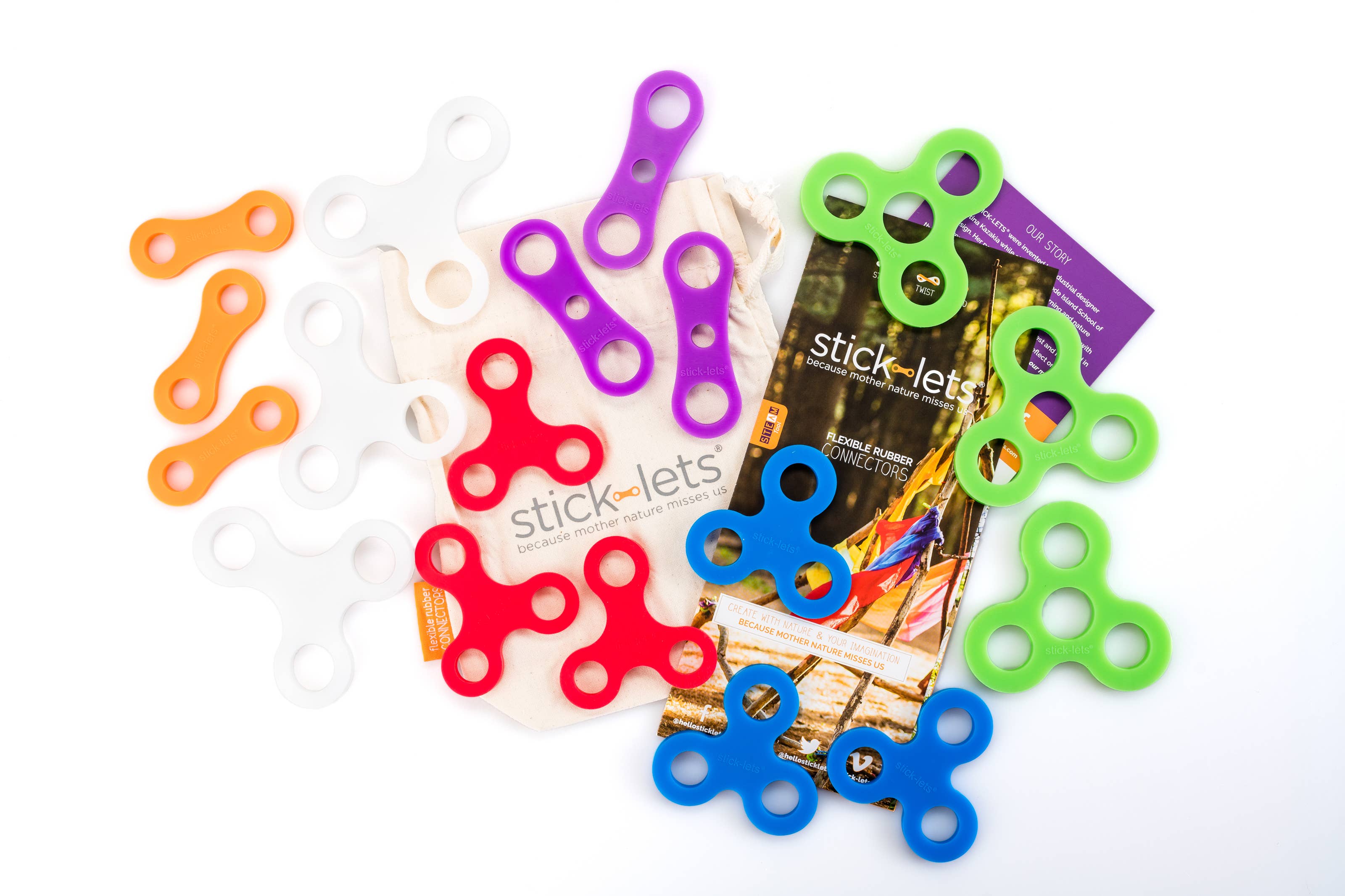 STICK-LETS® - Wholesale Building Set - Kids - 18-Piece Mega Fort Set2