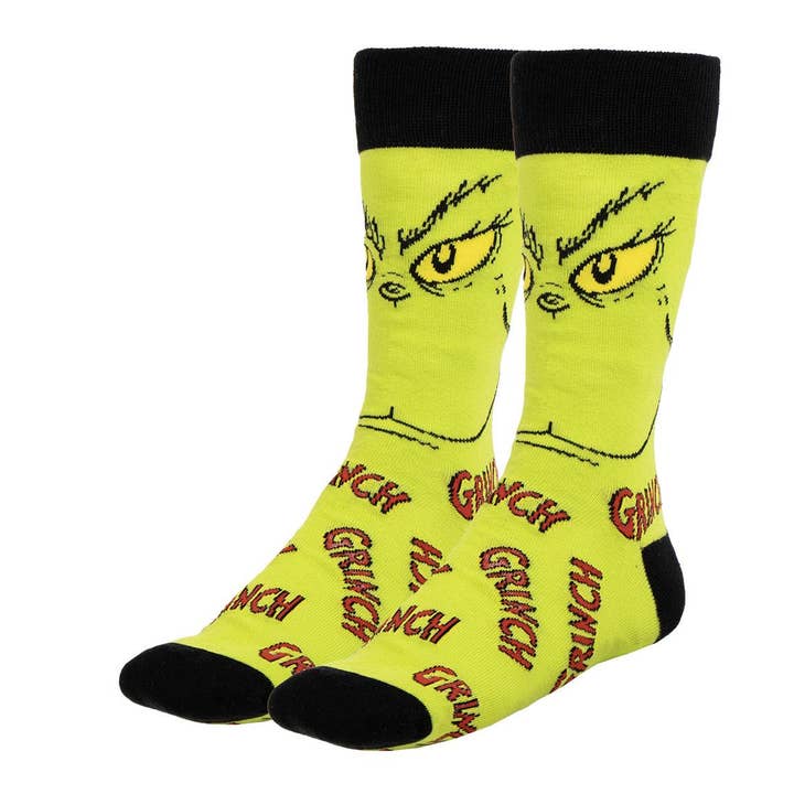 Mastoys, S.L. - Wholesale Socks - Unisex - THE GRINCH 3-PIECE SOCK PACK - 29000025133