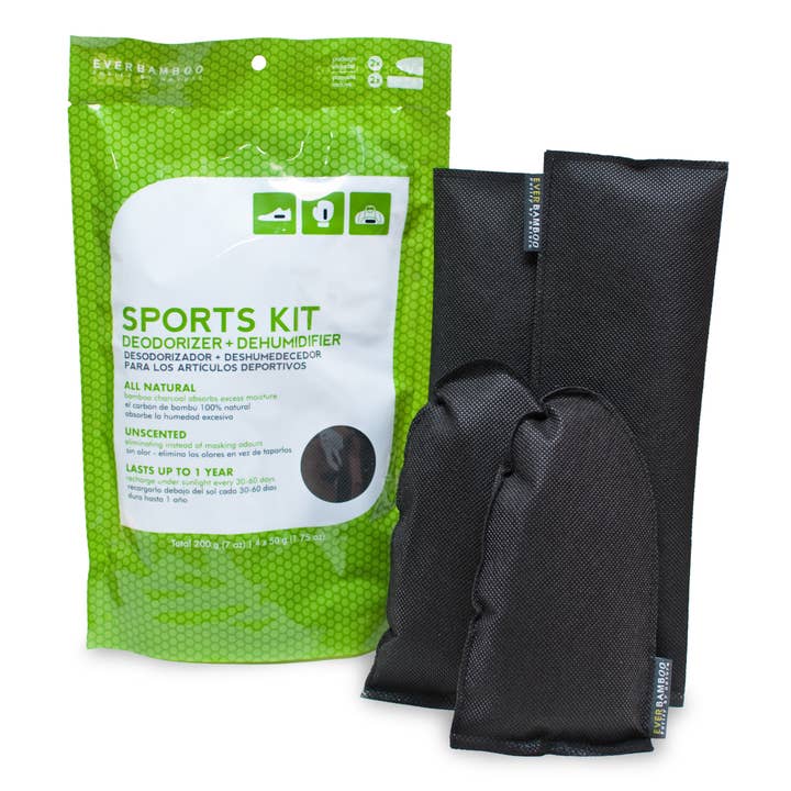 Ever Bamboo Sports Kit Deodorizer with Bamboo Charcoal,4x50g for wholesale by Ever Bamboo