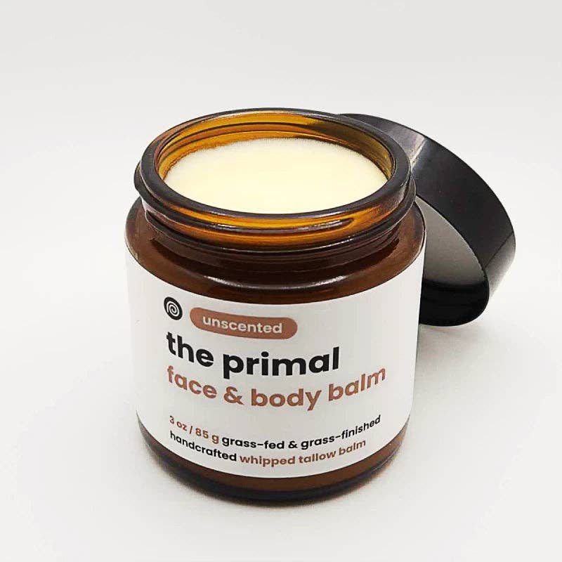The Primal - Wholesale Body Balm/Butter - Unscented Whipped Tallow Balm (Face & Body)0