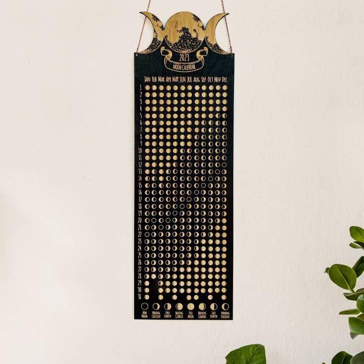 Faux Theory Design - Wholesale Calendar - Lunar Moon Calendar, Phases of the Moon2