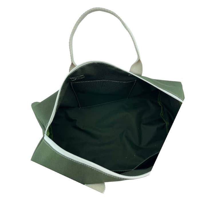 Emmanuel Création - Wholesale Weekender Bag - Women's - Duffle bag, “Brooklyn” khaki4