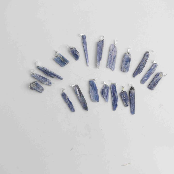 Kyanite Pendant for wholesale by Mi Esperanza Minerals