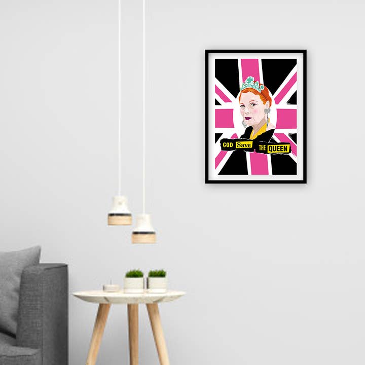 Sabi Koz - Vente Poster - Affiche de mode Union Jack de Vivienne Westwood2