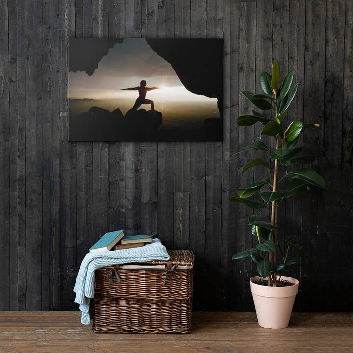 Gratefull Sunrise Canvas for wholesale by GRAFITUD