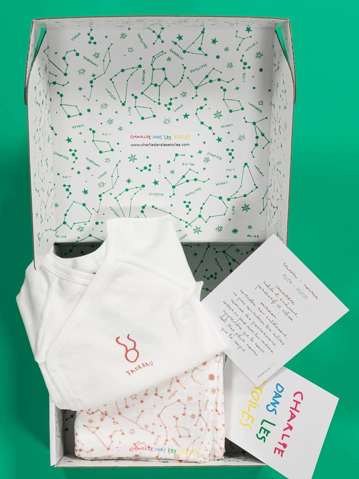 Taurus birth box for wholesale by charlie dans les étoiles