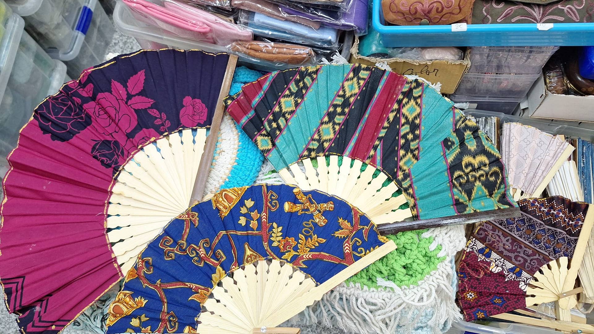 Hecho a mano - Wholesale Handheld Folding Fan - Oriental fans0