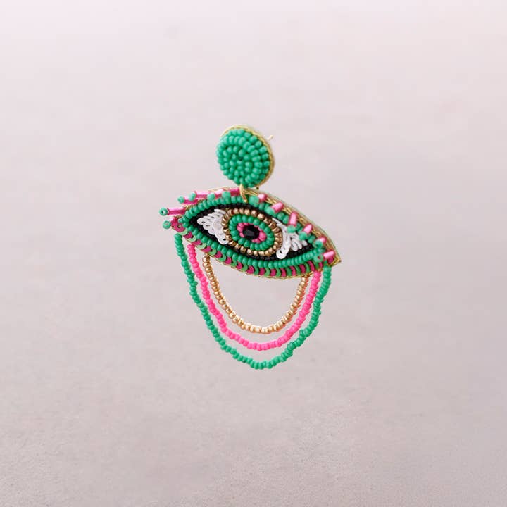 Türkisches Auge Ohrringe Perlen für den Großhandel von Sonata