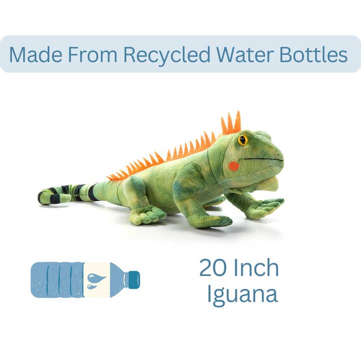 The Petting Zoo - Wholesale Stuffed/Plush Toy - Kids & Baby - 18" (45cm) Wild Onez Iguana Reptile7