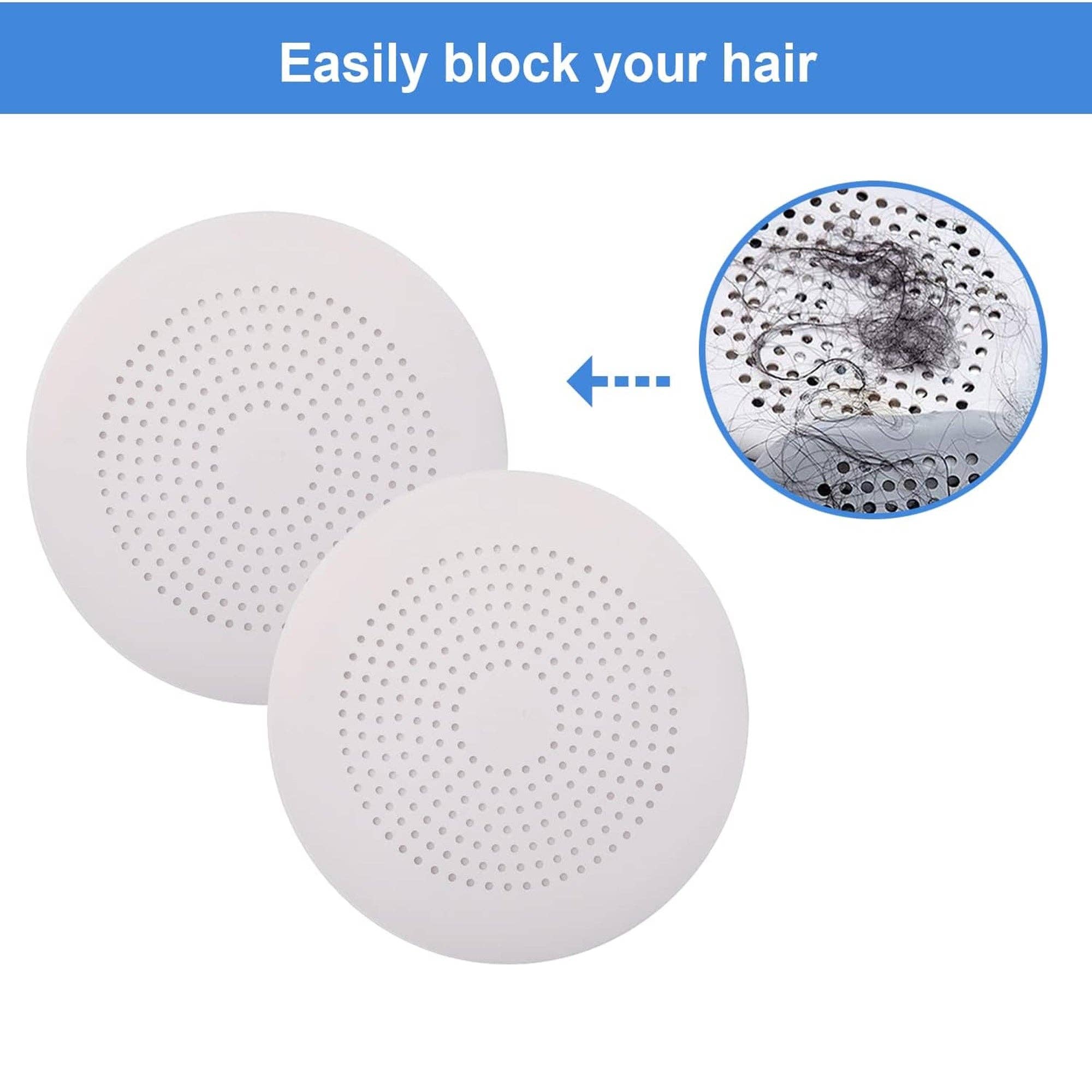 Vigor Path - Wholesale Sink Strainer/Stopper - Hair Catcher Round Silicone Hair Stopper with Suction Cup -6