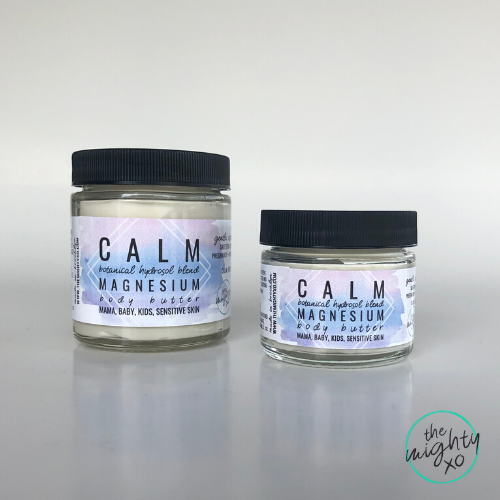 The Mighty XO - Wholesale Body Balm/Butter - CALM Magnesium Body Butter - GENTLE. EFFECTIVE. UNSCENTED. 2