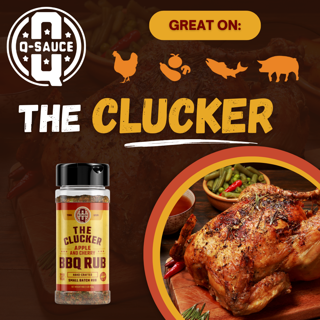 Q Sauce - Wholesale Rub - The Clucker Poultry Rub2