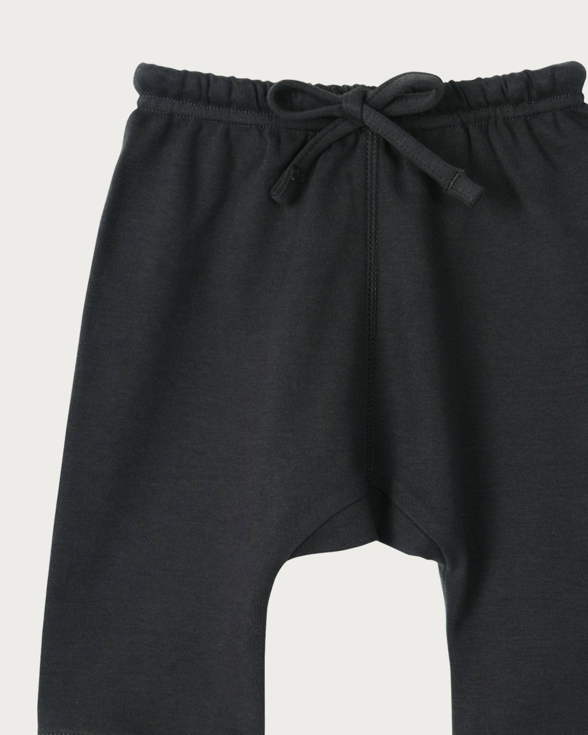 Babu - Wholesale Trousers – Baby - Drop Crotch Pants - Charcoal2