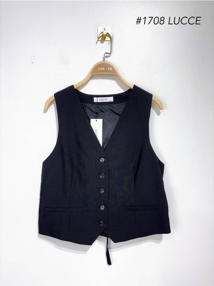 LUCCE - Wholesale Suit Vest - Women's - Tailored Vest - 17083