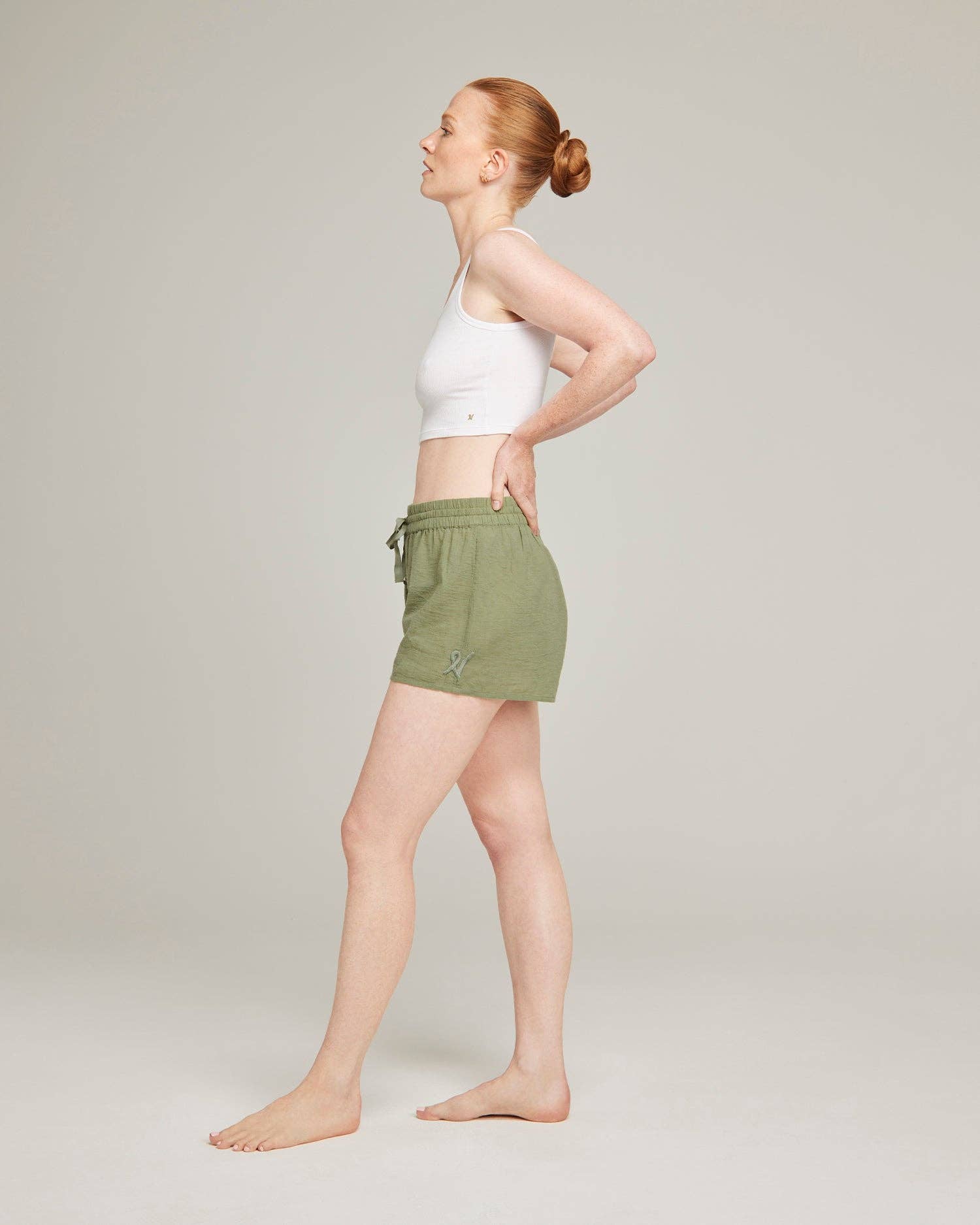 Nudea – wholesale Lounge shorts – Women's – The Classic Boxer - Rosemary2