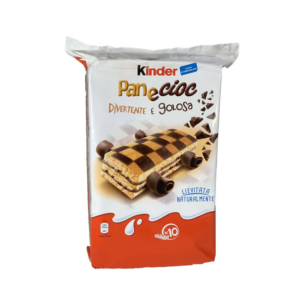 Made in eatalia - Wholesale Chocolate Bar - Kinder Pan e Cioc (10 snacks)0