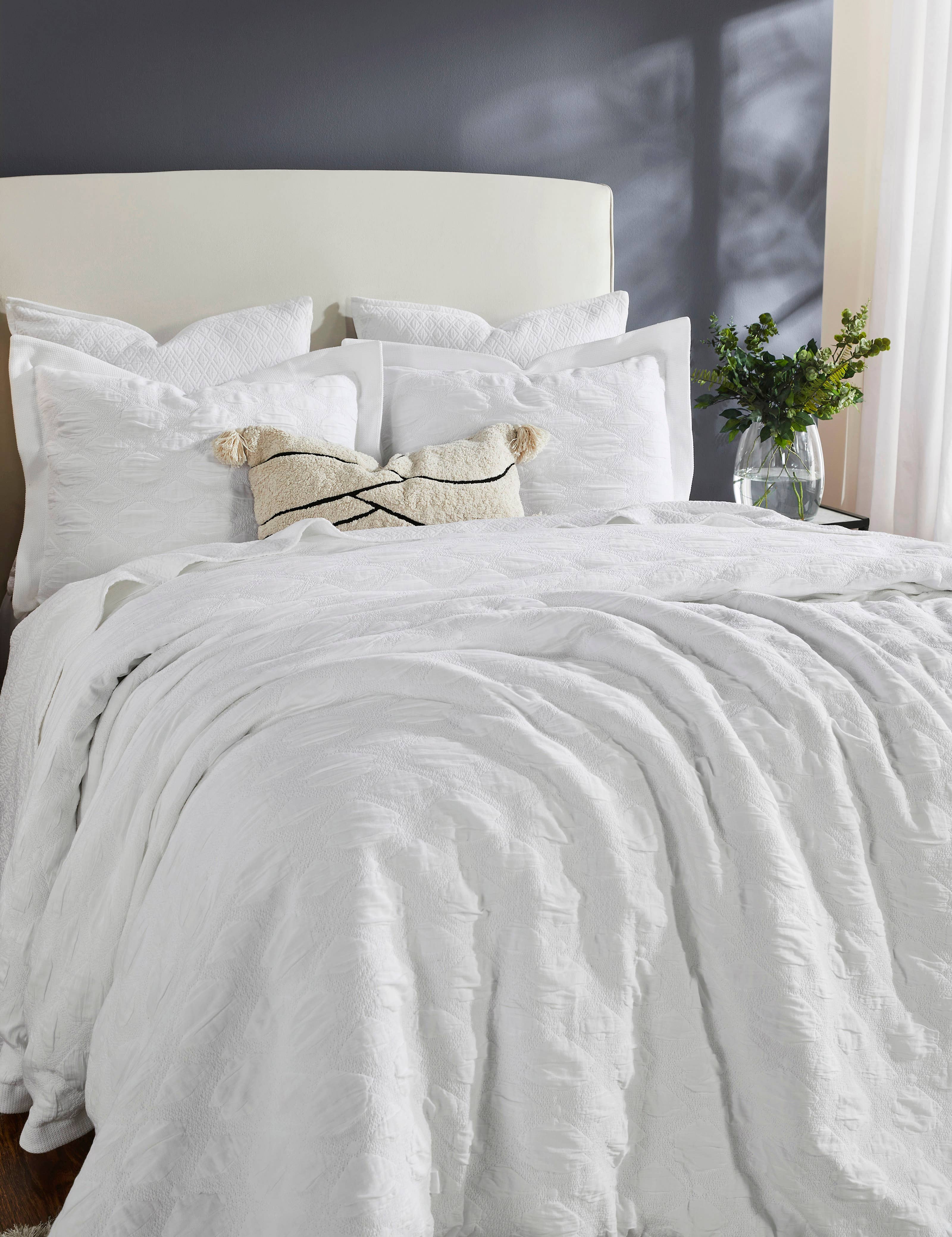 India's Heritage – Engroshandel Dynebetræk – Chloe Dynebetræk og Shams, Hvid 2