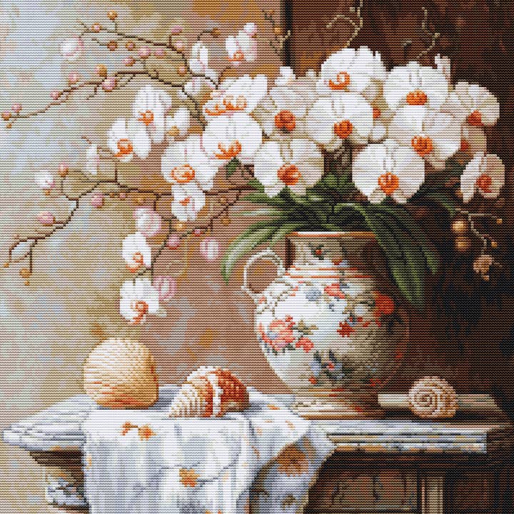 Kit Petit Point - L'Eleganza dell'Orchidea G714 per la vendita all'ingrosso da parte di Luca-S