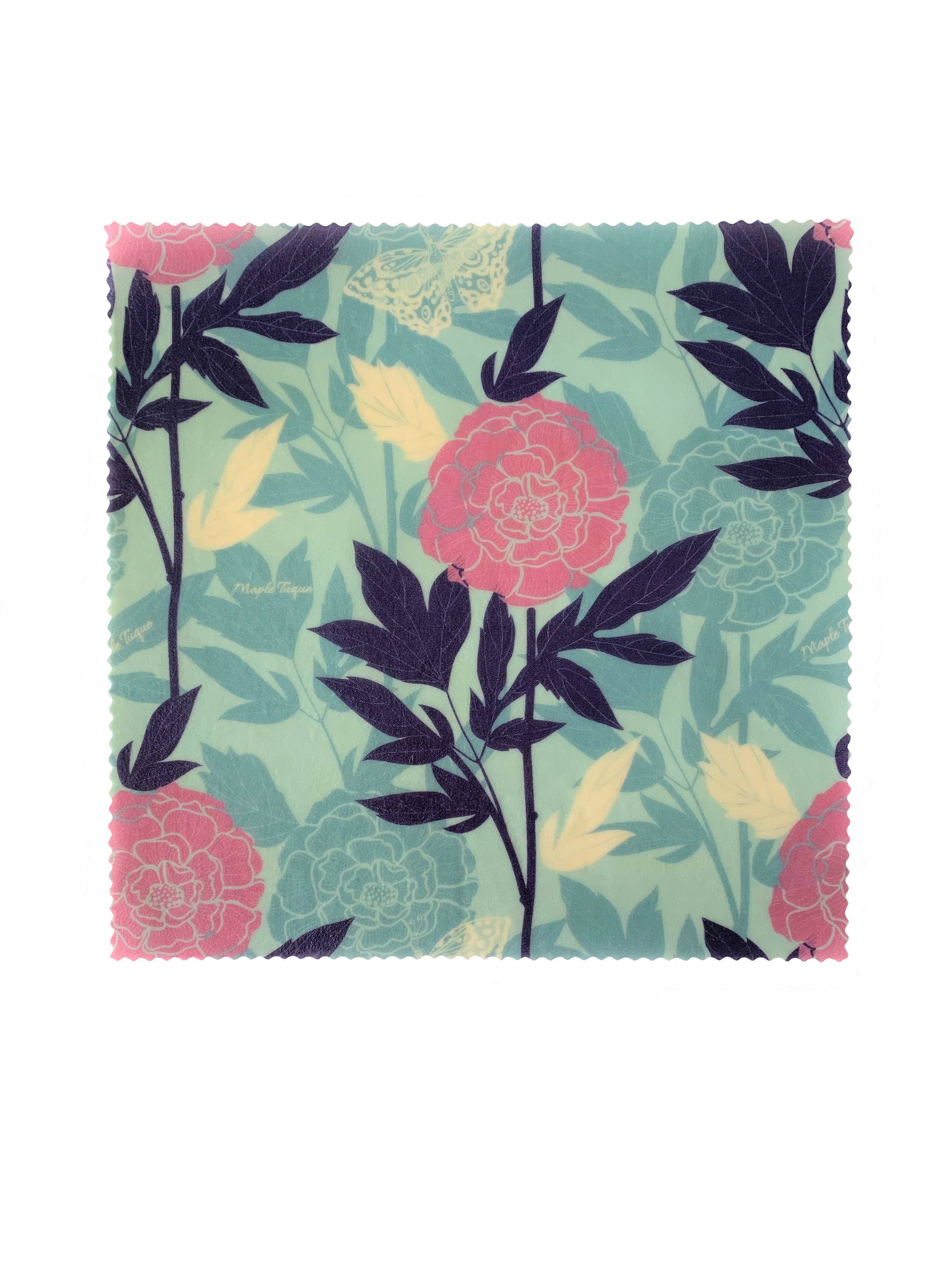 Maple Tuque - Vente Sachet de conservation/film alimentaire - Set de 2 Wraps en cire d'abeille - Motif : Assorti5