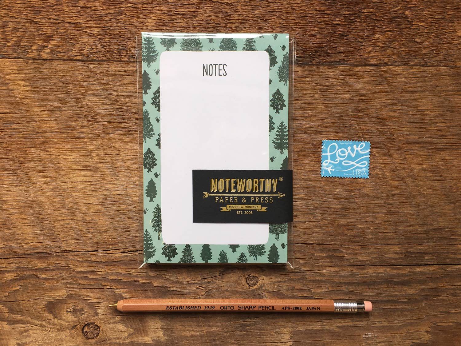 Noteworthy Paper & Press - Vente Blocs-notes - Coussin de poche pour sapin2