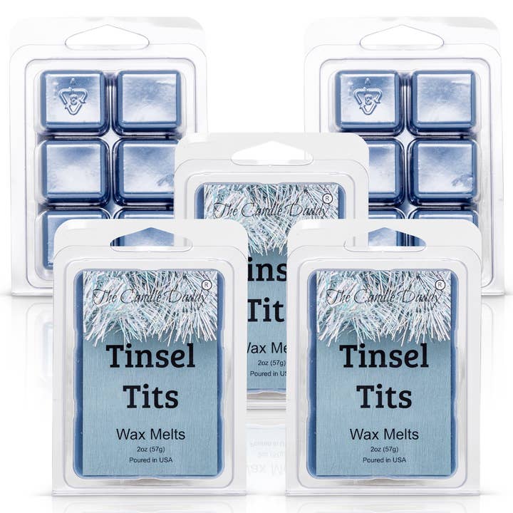 The Candle Daddy - Wholesale Wax Melt - Tinsel Tits - Mountain Top Tease Scented Melt- Maximum Scent