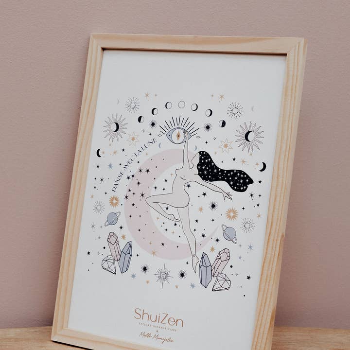 Dance with the Moon poster for wholesale by ShuiZen