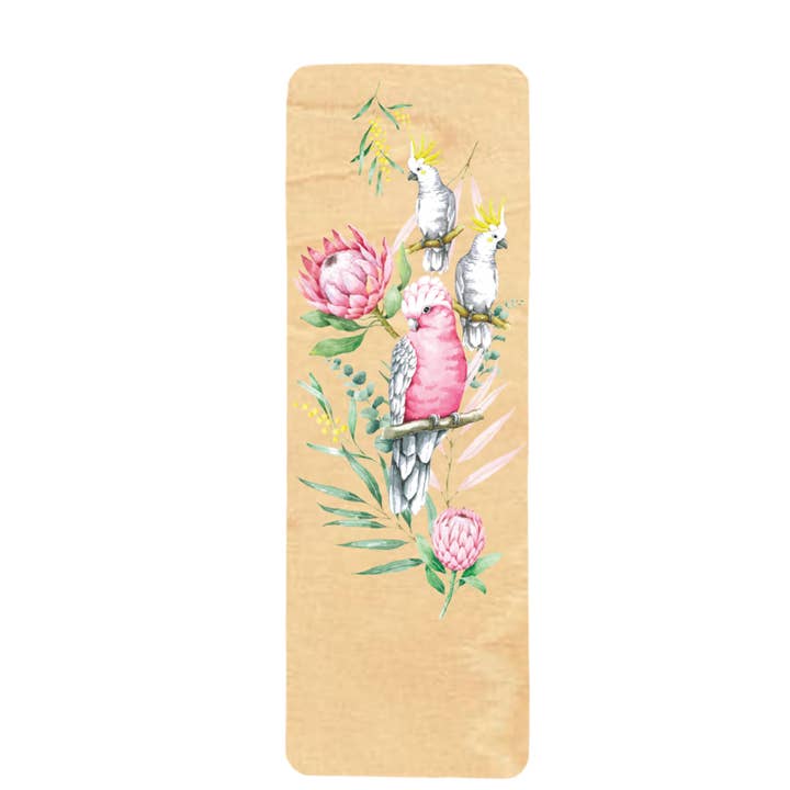 Wood Bookmark - Parrots & Proteas for wholesale by Greenigo