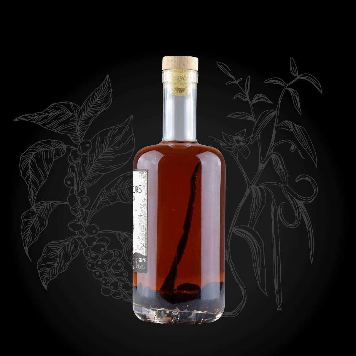 Les Arrangeurs Français - Wholesale Liqueur - Armagnac Arrangé AOC Organic - Coffee - Vanilla1