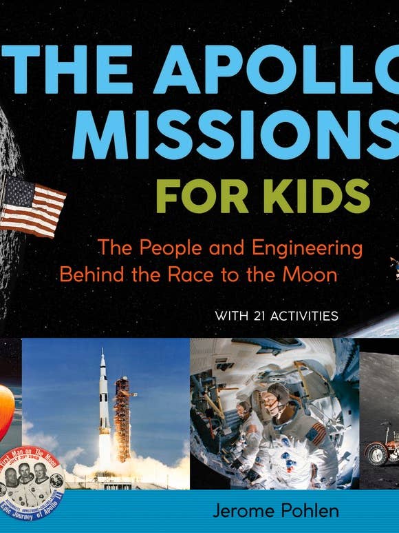 Apollo Missions for Kids for wholesale by Independent Publishers Group