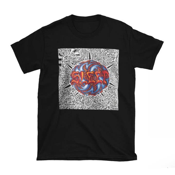 T-shirt graphique Holy Mountain - Sleep pour la vente par Manic Merch
