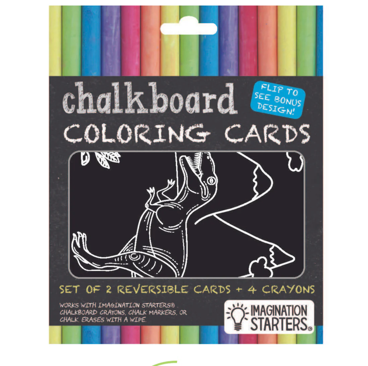 Baby Republic - Wholesale Coloring & Activity Book - Kids & Baby - Imagination Starters® Chalkboard MiniMats Colouring Set - Dinosaur & Construction0