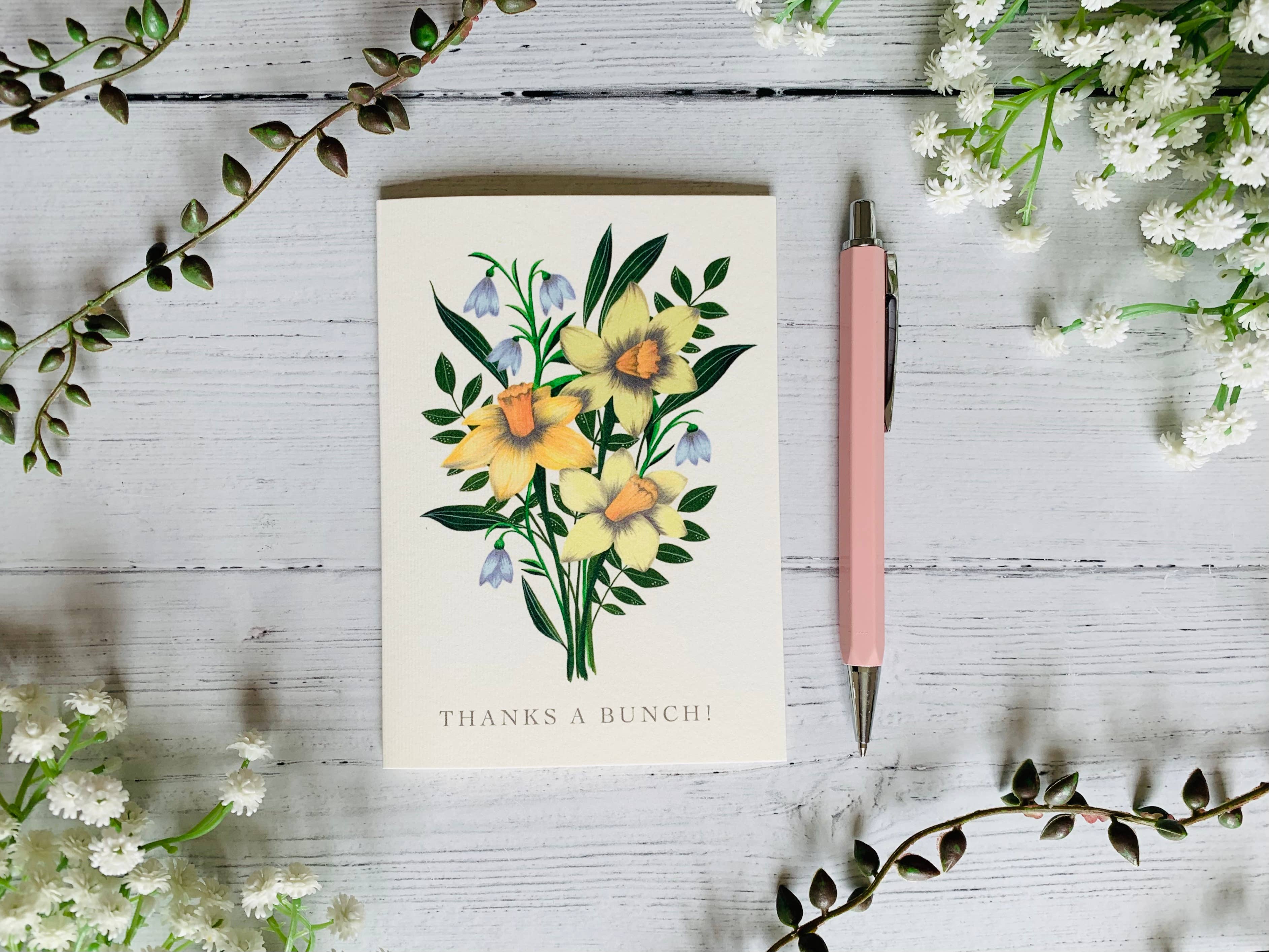 By Becky Amelia - Vente Cartes de remerciements - Thanks a Bunch Carte de vœux3