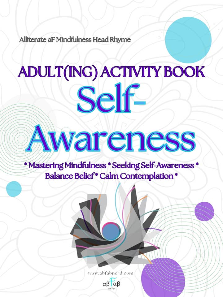 Autoconciencia – Libro de Actividades para Adultos AbFabNerd para venta al por mayor de AbFabNerd