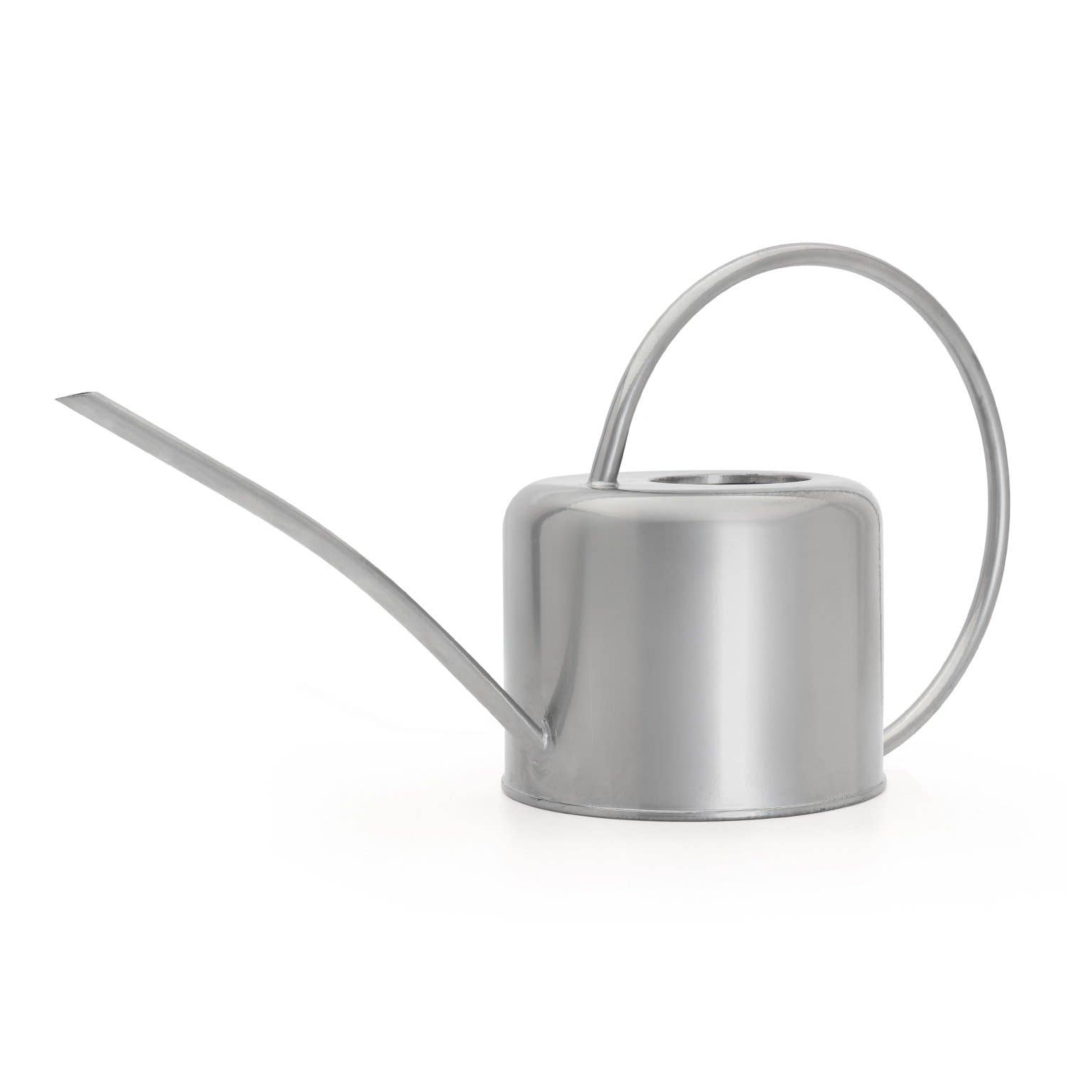 Wholesale Gifts Tomorrow - Wholesale Watering Can - Silver Small 1.1L Indoor Watering Can Metal Coated Steel1
