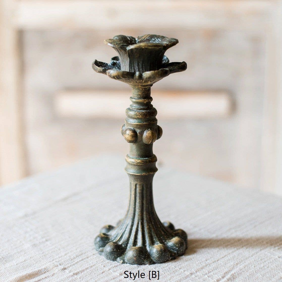 Rustic Reach - Wholesale Candle Holder - Classic French Candlestick Holder1