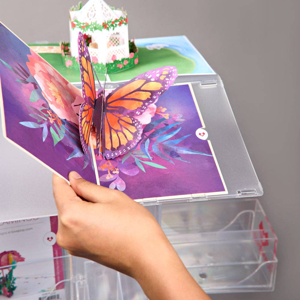 Lovepop Cards - Wholesale Retailer Display - Paper & Novelty - Clear Floor Display Stand1