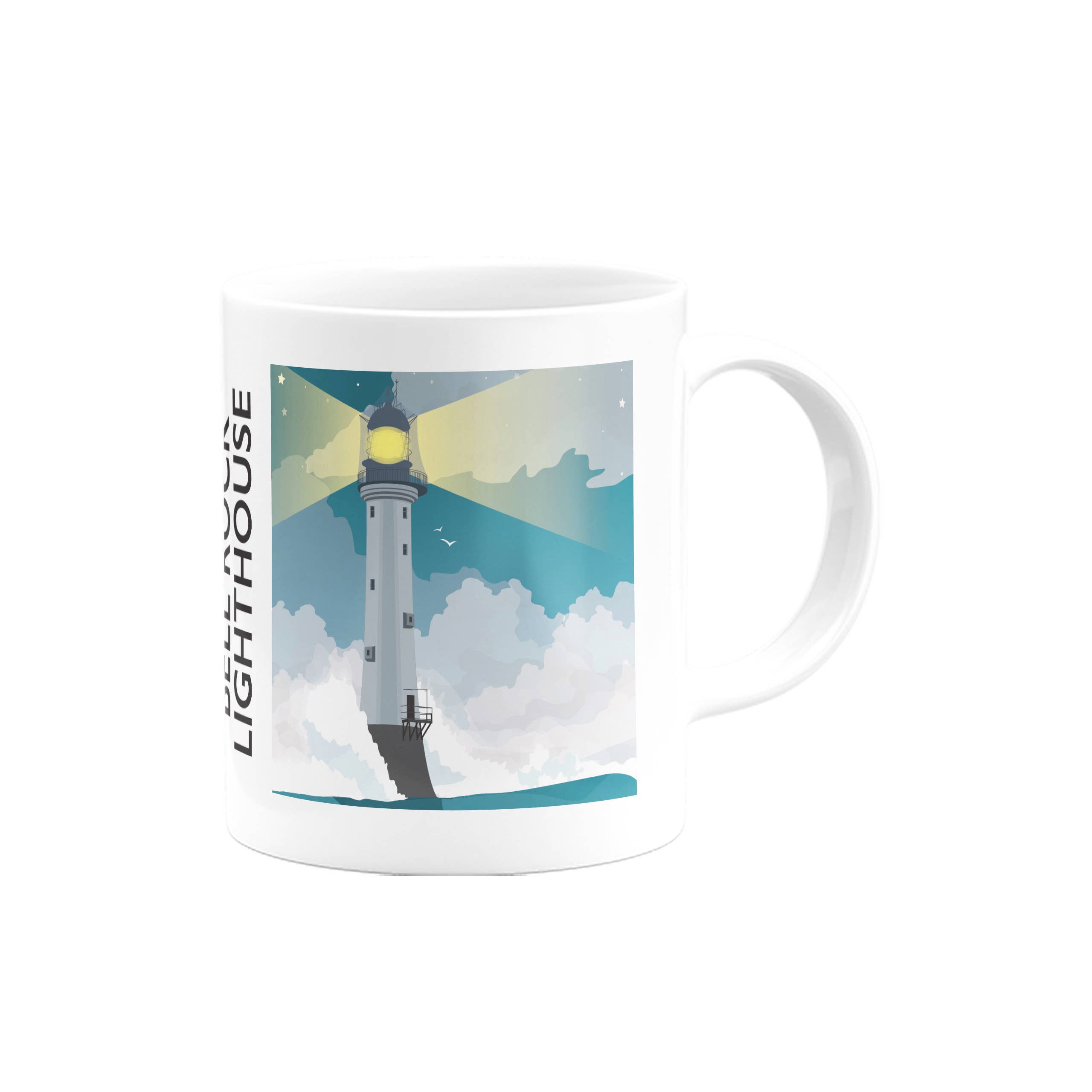 Tabitha Mary – wholesale Konsttryck – Bell Rock fyr, Angus, Skottland Tryck, Kort & Gåvor3