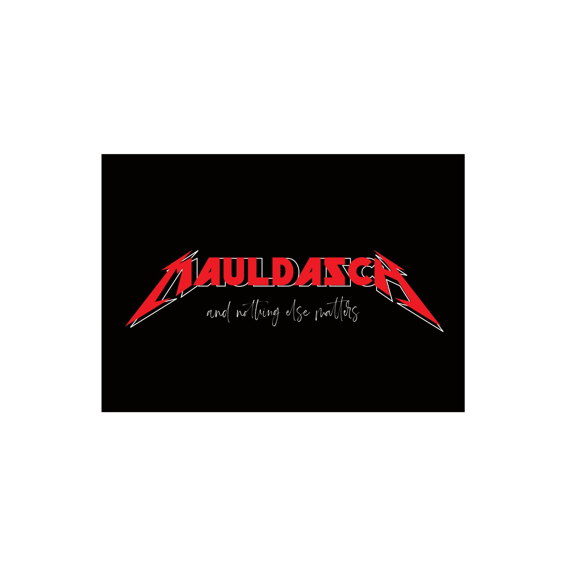 Kaufhaus Mitte - Wholesale Christmas Decoration - Kids & Baby - Sticker "Mauldasch"