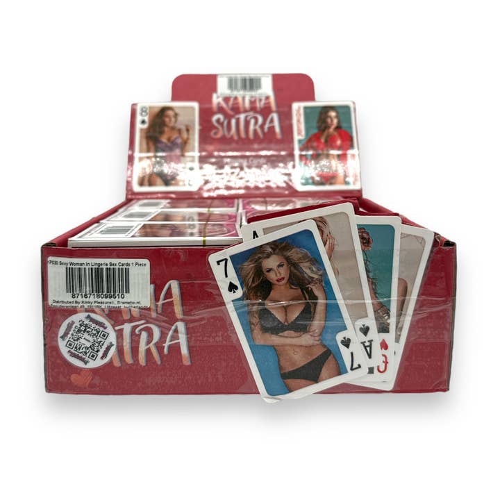 Kinky Pleasure - Vente Jeu de cartes - Kinky Pleasure - KP030 - Jeu de cartes sexy avec femme en bikini1